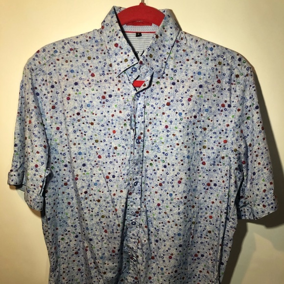 Visconti Black button down size small - Picture 1 of 9